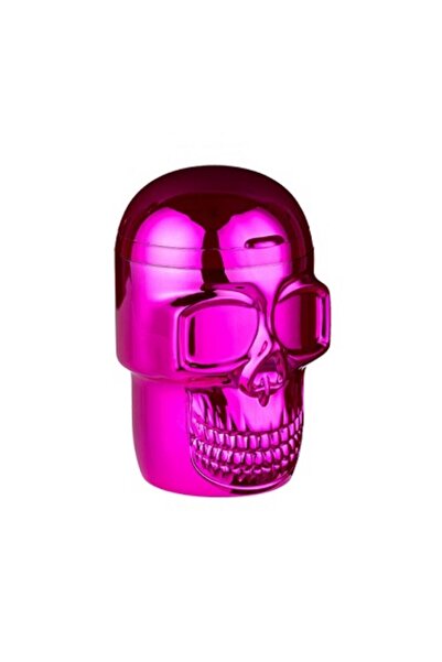 Genel Markalar Led Işıklı Araç Araba Küllüğü Kurukafa Pembe