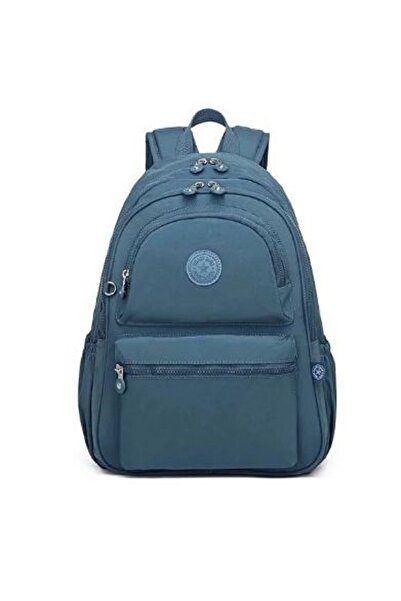 Smart Bags Büyük Boy Sırt Çantası Krinkıl Kumaş 1050-0050 Buz Mavisi