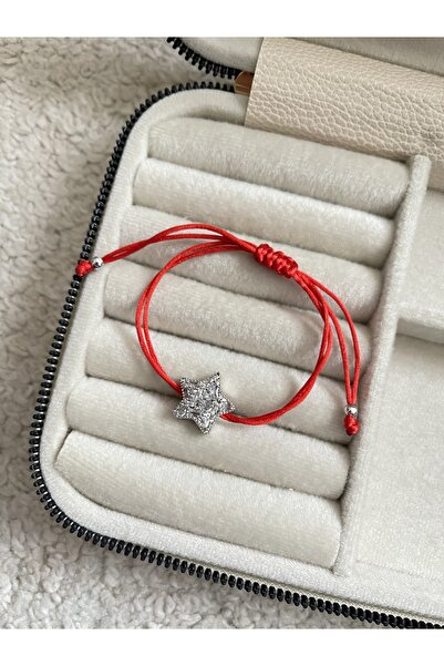 ZWEIG Taşlı Yıldızlı İp Bileklik