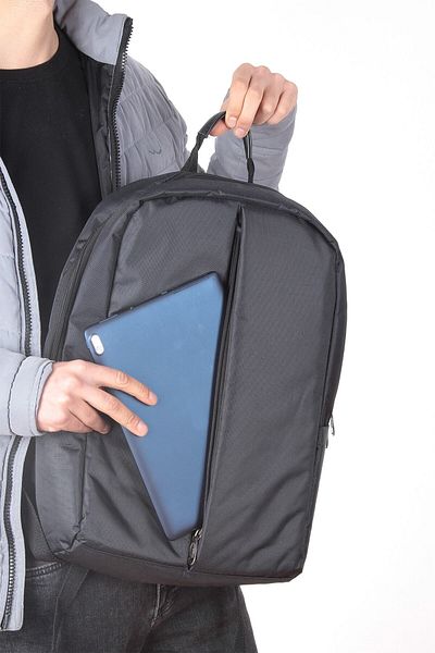 By Hakan Md-9000 Backpack Laptop Backpack Macbook Μαύρο