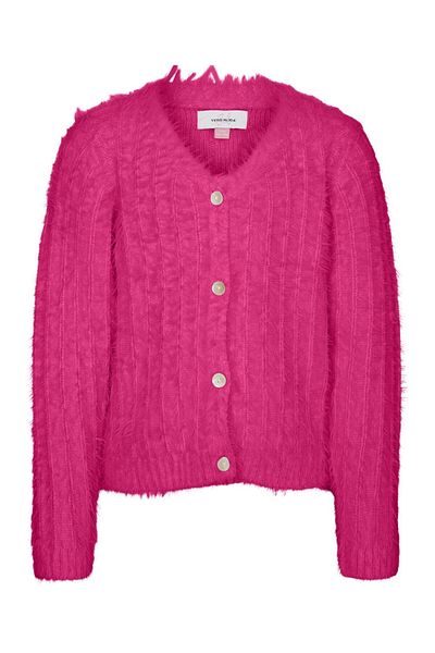 Vero Moda Girl Strickjacke VMLAPOILU LS V-NECK CARDIGAN BOO GIRL