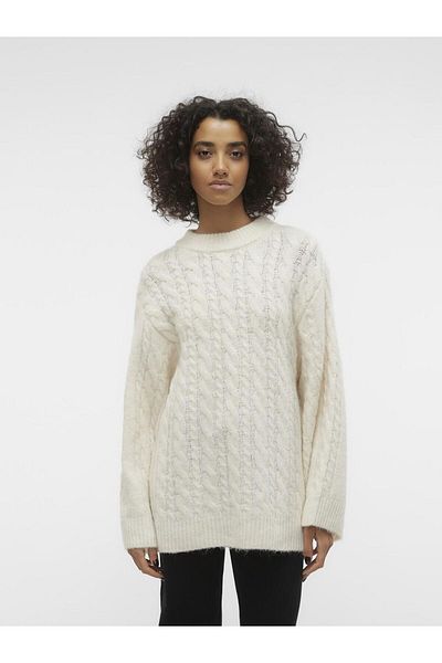 Vero Moda Strickpullover VMCOBALT LS O-NECK PULLOVER EXC