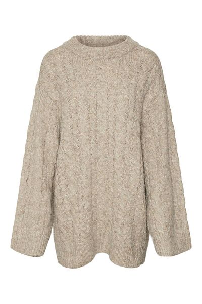 Vero Moda Strickpullover VMCOBALT LS O-NECK PULLOVER EXC