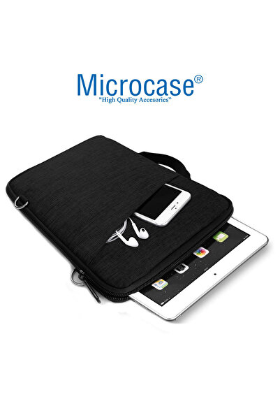 Microcase Lenovo Tab M10 FHD Rel TB-X605LC Tablet Çanta+Türkçe Bt Klavye+Mouse+Tablet Standı -Siyah AL8126