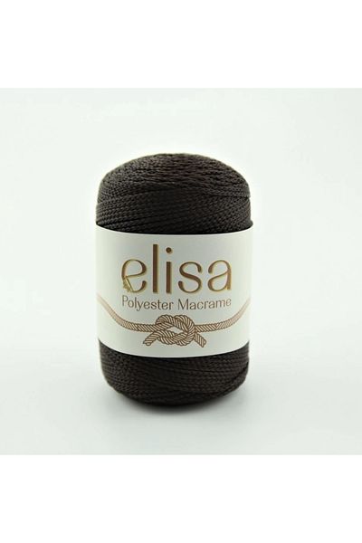 Yumuşakkeçe Σχοινί μακραμέ πολυεστέρα Elisa 3 mm Συσκευασία 6 τεμαχίων