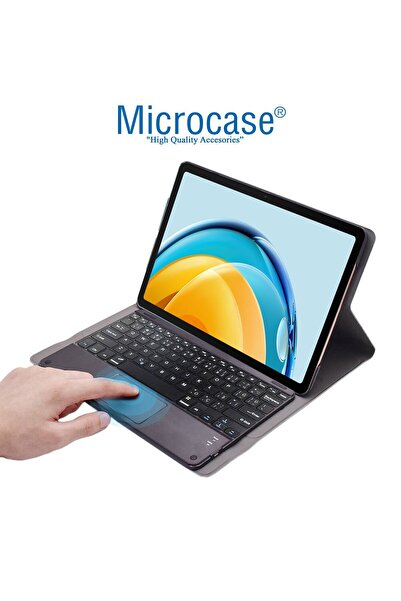 Microcase Huawei Matepad Air 11.5'' Tablet Uyumlu Bluetooth Touchpad Klavye + Standlı Kılıf - BKK5