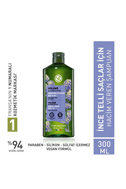 Yves Rocher Hacim Veren Şampuan - İnce Telli Saçlar / Volume Kinoa peptitleri...