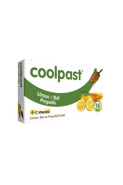 Coolpast Limon Bal Propolis + C Vitamini Pastil