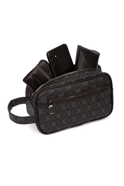 Adelina Bags مجموعة حقيبة يد للسفر ومحفظة ميكانيكية منقوشة