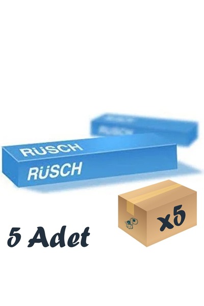RÜSCH Rüsch 2 Yollu Silikon Foley Sonda 20 FR – 40 cm Steril Tekli Paket 5 ADET