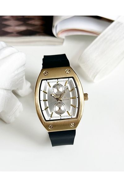 Navimarine Black Color Silicone Cord Women's Wristwatch