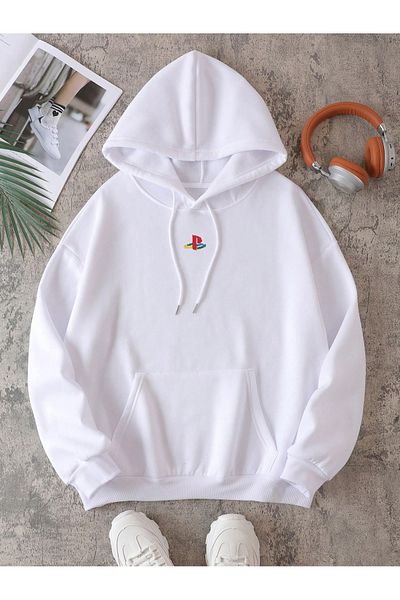 viperkombin Hanorac oversize unisex cu imprimeu Pixel Iarna