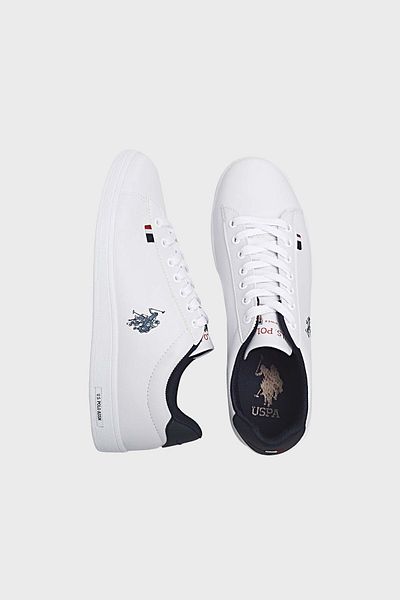 U.S. Polo Assn. Πόλο Ασν. Αθλητικά παπούτσια Franco 3 Fx White