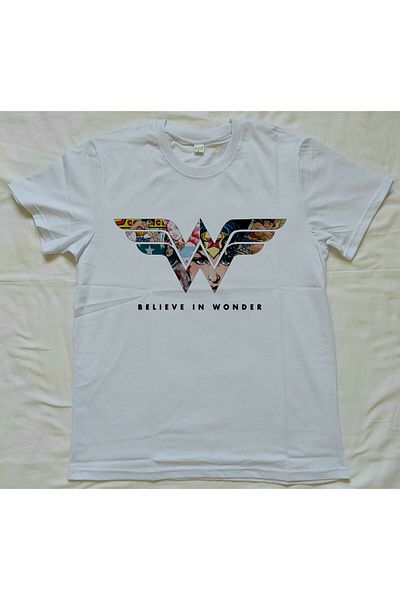 Pisa Art Μπλουζάκι με λαιμόκοψη Wonder Women Printed Crew