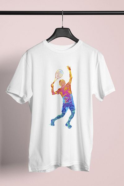 Pisa Art Μπλουζάκι Baselineshoptr Roger Federer Serve TENNIS