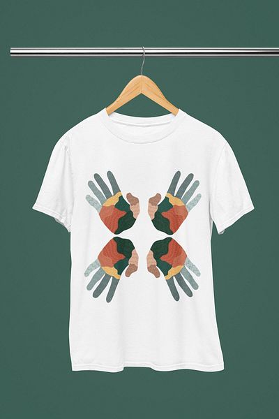 Pisa Art Tricou de damă cu design special, imprimat manual, cu gâtul turnat