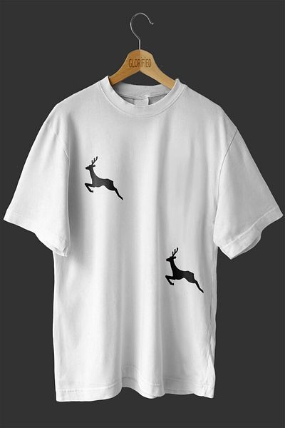 Pisa Art Unisex Μπλουζάκι με στάμπα με σχέδιο Άγιου Βασίλη
