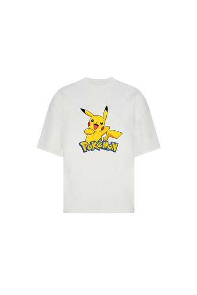 Pisa Art Μπλουζάκι Pokemon Pikachu Oversize