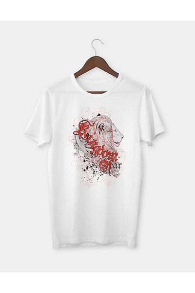 Pisa Art Lion Printed T-shirt T-shirt