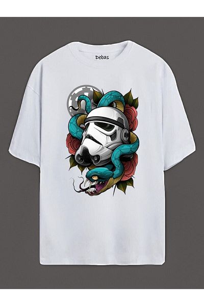 Pisa Art Μπλουζάκι Unisex Trend Printed Oversize