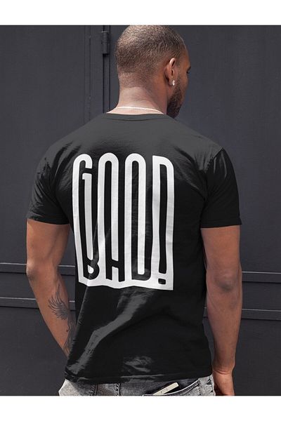 Pisa Art Μπλουζάκι με στάμπα Goodbad μπροστά-πίσω