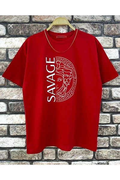 Pisa Art - Μπλουζάκι με στάμπα Savage Oversize