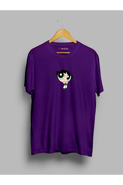 Pisa Art Μπλουζάκι με μπλουζάκι με στάμπα σε σχήμα Powerpuff Girls