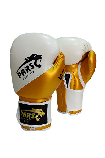 Pars Wind Pro Boxing Gloves Gold-White PRS-3607