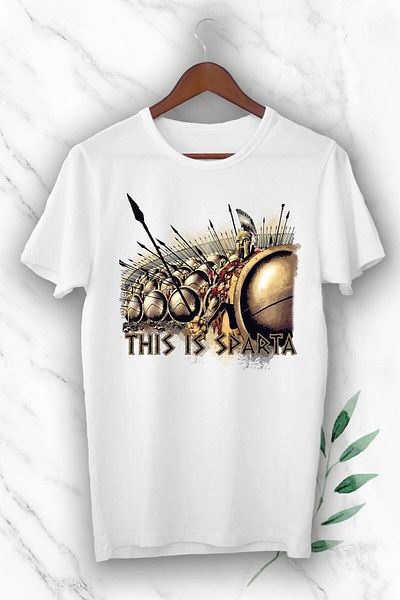 Pisa Art Unisex Λευκό T-Shirt