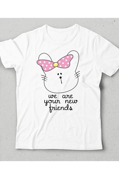 Pisa Art Tricou alb cu model pentru copii