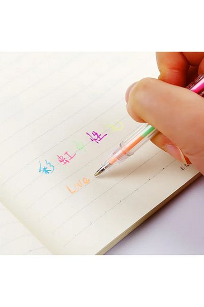 Limmy Rainbow Gel Pen Glitter Pen - 1 Piece