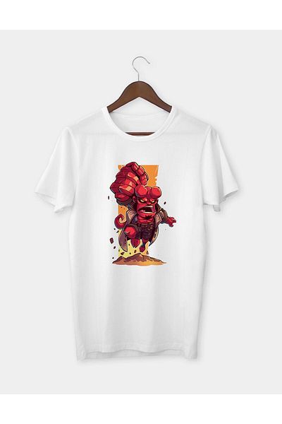 Pisa Art Μπλουζάκι με στάμπα Hellboy