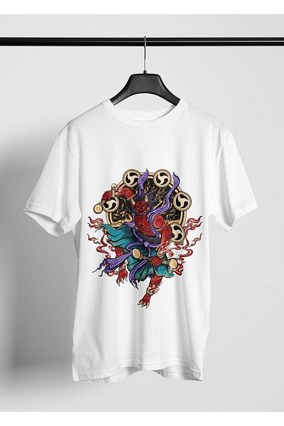 Pisa Art Crea-tshirt Anime με στάμπα μπλουζάκι με λαιμόκοψη