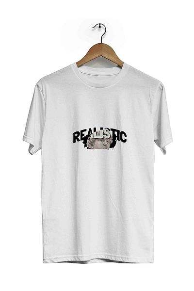 Pisa Art Ρεαλιστικό μπλουζάκι με κοντό μανίκι Crew Neck Bll3703