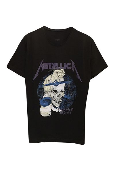 Pisa Art Unisex Oversize Rock Music Metallica T-shirt