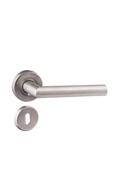 SSEPETLESENE Stainless Badge L Handle Stainless Badge Room Door Handle 1 Set - Door Handle