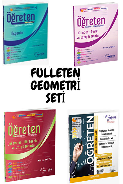 Gür Yayınları FULLETEN GEOMETRİ SETİ