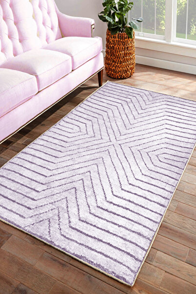 Halise Home Kaymaz Tabanlı Yıkanabilir Baskılı Halı Yolluk Mutfak Halısı