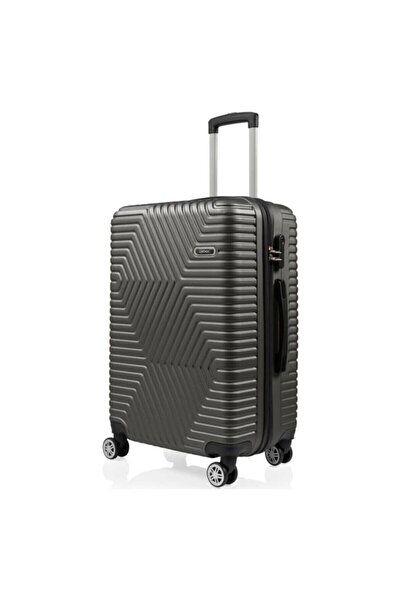 DZC KUZENLER AVM G&d Gedox Polo Suitcase Abs Büyük Boy Lüx Seyahat Valiz tekli