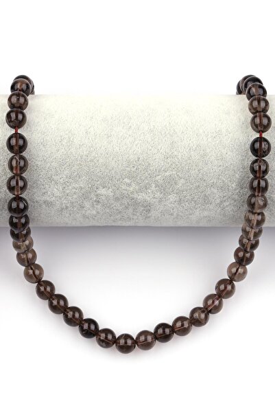 Alibaba Doğaltaş Dumanlı Kuvars Doğal Taş Dizi 8 mm Küre Kesim