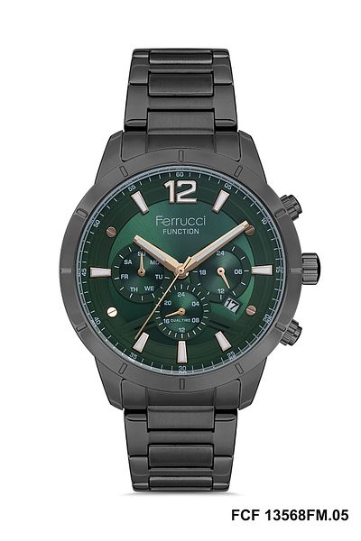 Ferrucci Brand Function Metal Men's Wristwatch (FCF 13568FM.06)