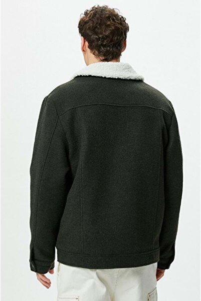 Koton Herrenbekleidung Jacke 4WAM20091HW Khaki