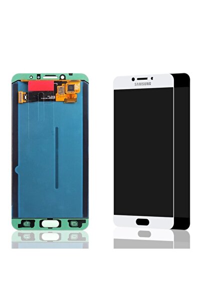 Samsung Galaxy C7 Pro C7010 Uyumlu Lcd Ekran Dokunmatik Beyaz Servis GH97-20149A