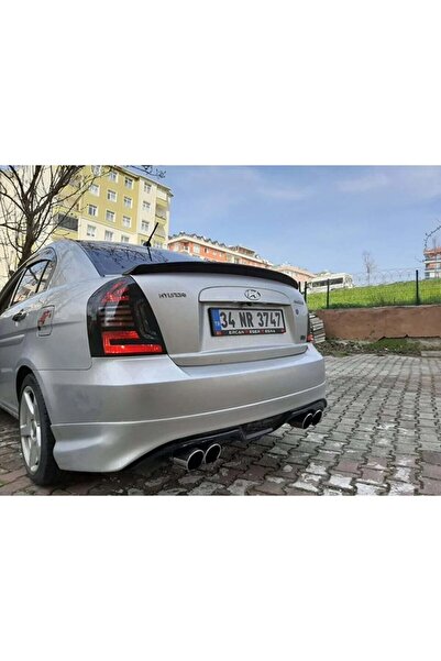 HYM TUNİNG ACCENT ERA ARKA EK ABS PLASTİK BOYASIZ TAM UYUMLU