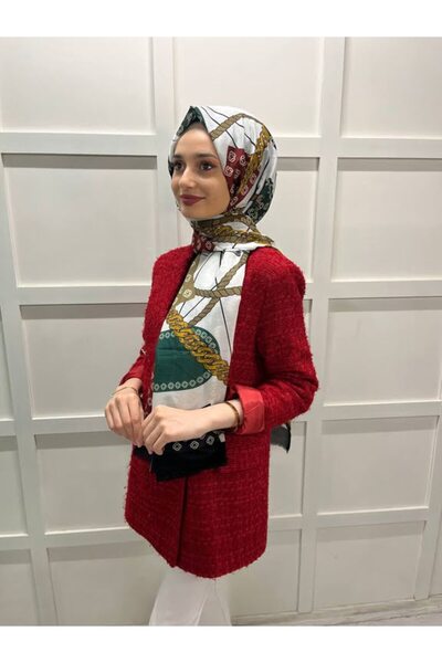 Aker Ipek Koton (PAMUKLU) Yaz Serinliği Şal Etol 8490777 Haki