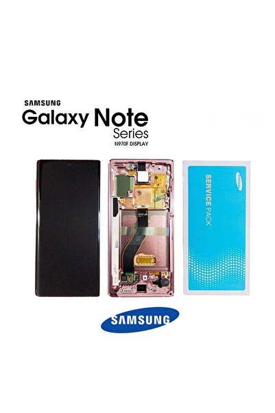 Samsung Galaxy Note 10 N970 Uyumlu Lcd Ekran Dokunmatik Beyaz Servis Gh82-20818b