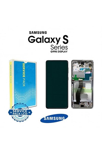 Samsung Galaxy S21 Ultra 5g G998 Uyumlu Lcd Ekran Dokunmatik Silver Servis Gh...