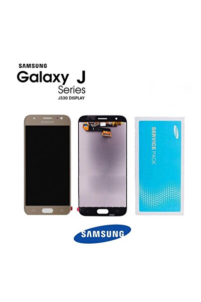 Samsung Galaxy J3 Pro 2017 J330 Uyumlu Lcd Ekran Dokunmatik Gold Hk Servis