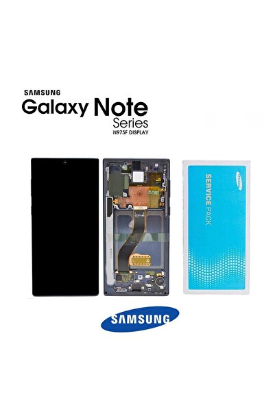 Samsung Galaxy Note 10 Plus N975 Uyumlu Lcd Ekran Dokunmatik Siyah Servis Gh82-20900a