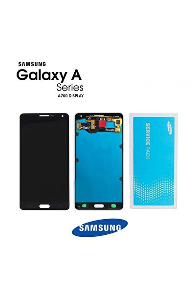 Samsung Galaxy A7 A700 Uyumlu Lcd Ekran Dokunmatik Siyah Hk Servis